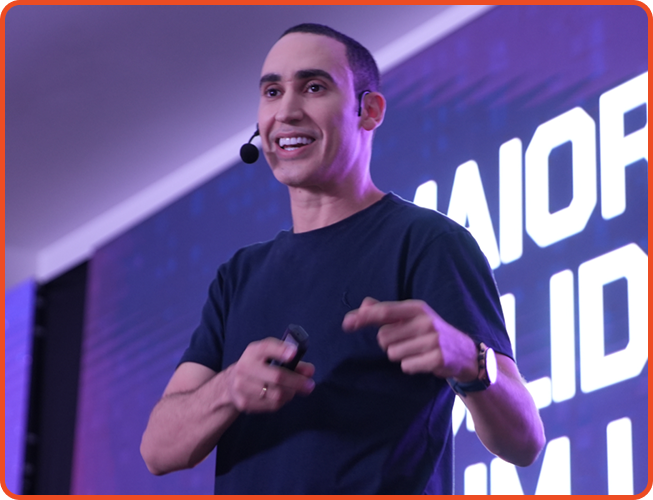 Dashboard de visão geral mostrando métricas de performance comercial